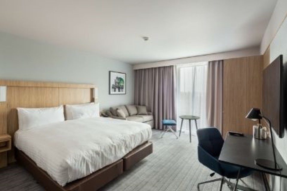 Hotel room - Courtyard by Marriott at Keele University